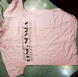 Pink 1988 Reno, Nevada vintage t-shirt